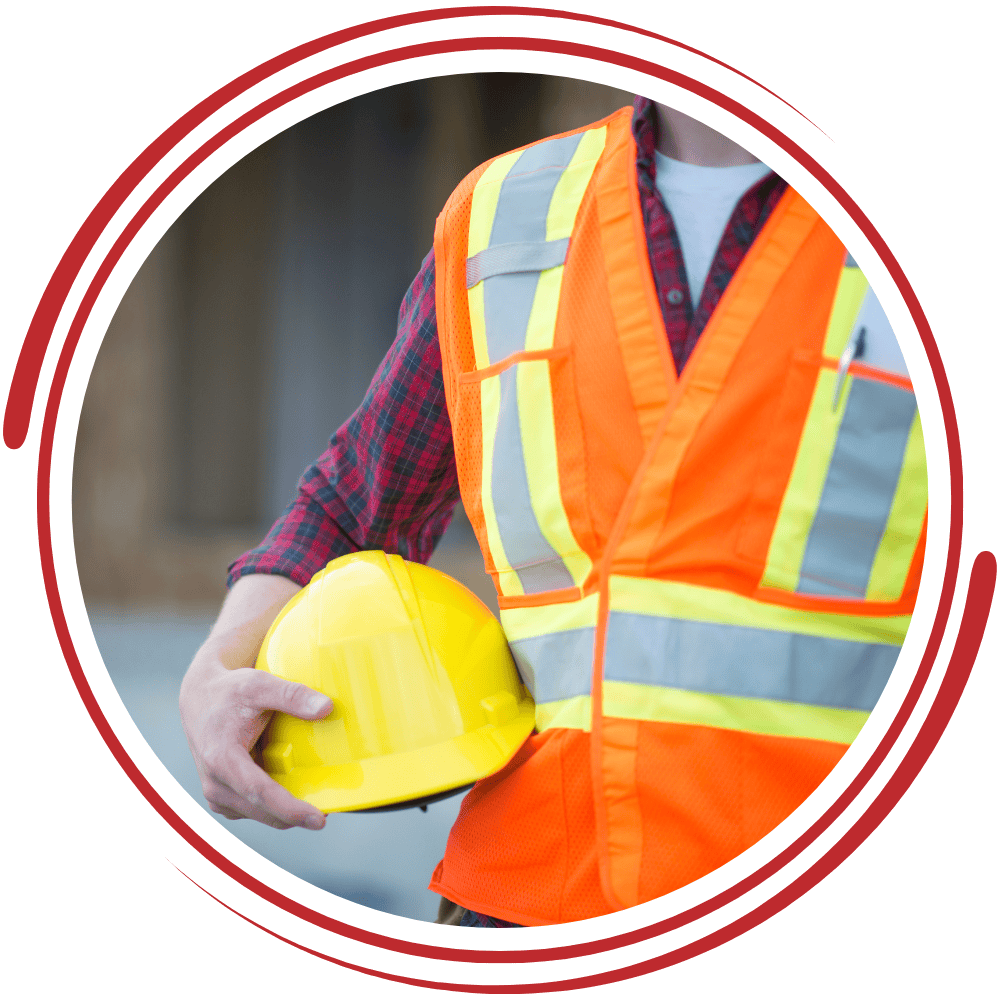 Health and Safety Audit in construction site.